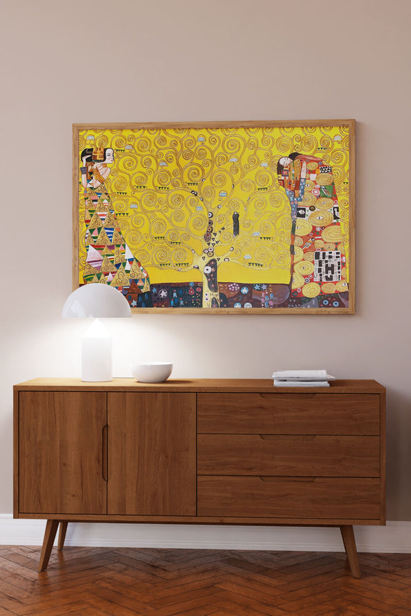 Ambiance avec interprétation inspirée de Klimt